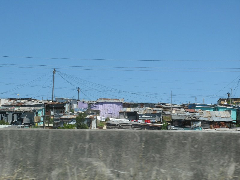 Townships outside Cape Town