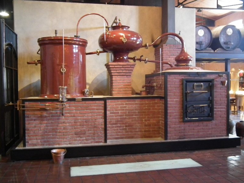 Brandy Distiller at Van Ryn's 