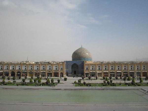 La piazza centrale di Esfahan