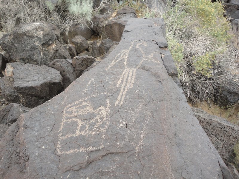 Centuries-old Petroglyph