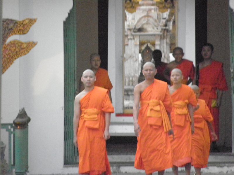 Monks at the Grand Palace