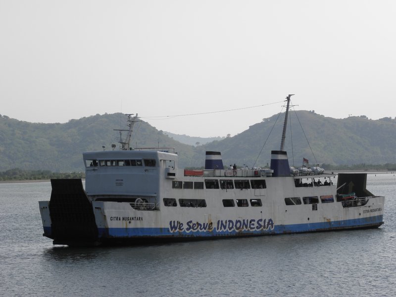public ferry to Lombok
