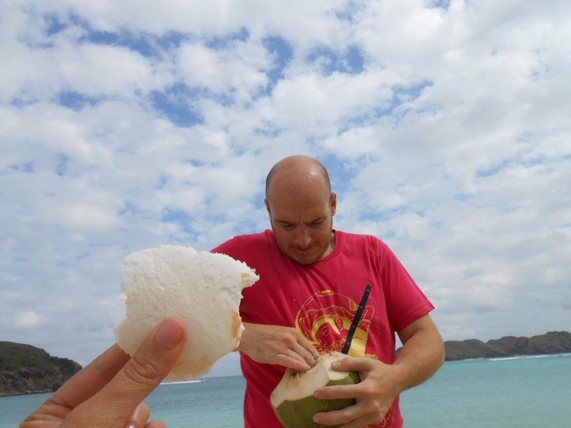 fresh coconut...hmmmmm!!