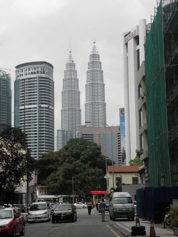 the Petronas Tower
