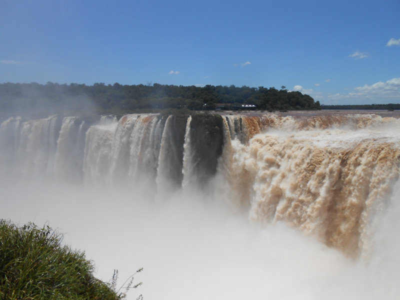 Upper level - Iguacu Falls