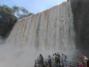 lower level - Iguacu Falls