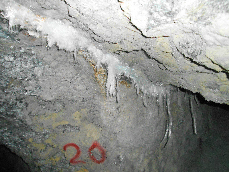 inside the mine