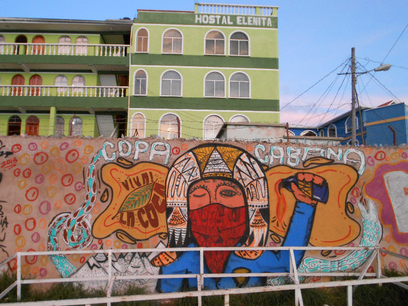 street art and our hostel