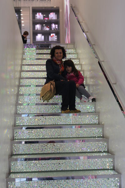 Swarovski Staircase Champs Elysees