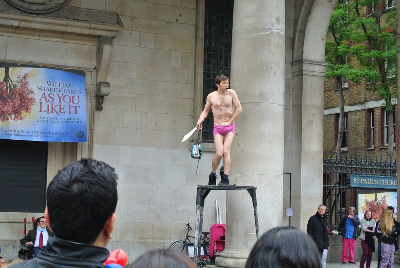 They Do Weird Things In London...