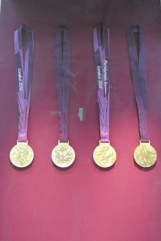 The Olympic medals!