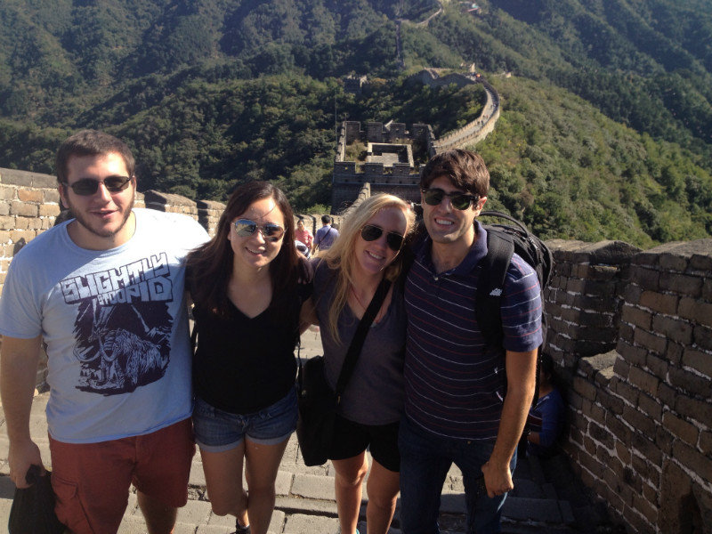 Great Wall With Great Friends