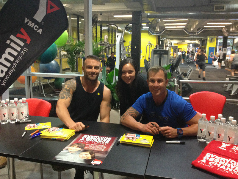 Meeting the Biggest Loser Trainers!