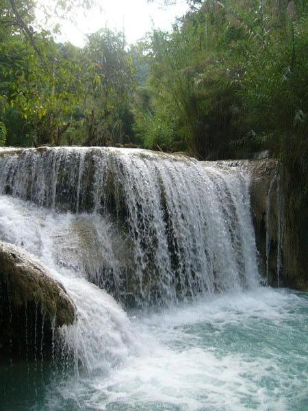 Waterfall's 30km's out of Luang Prabang