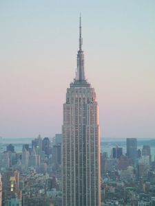 Empire state building - View from top Rockefeller center