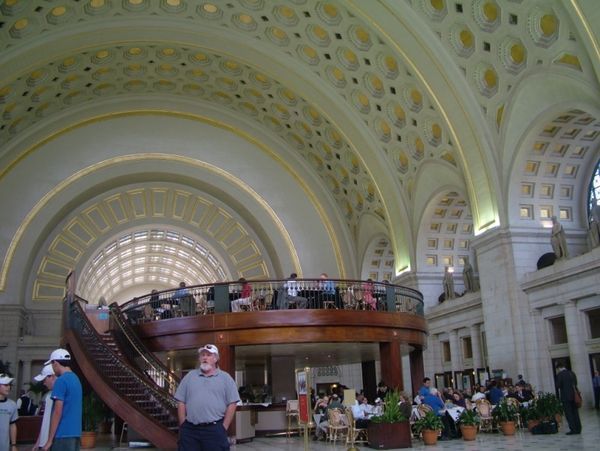 Washington DC railway station