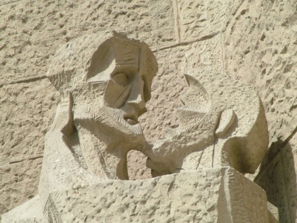 Gaudi's monumental work - Sagrida familia church
