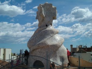 Gaudi't city house project - world herritage property