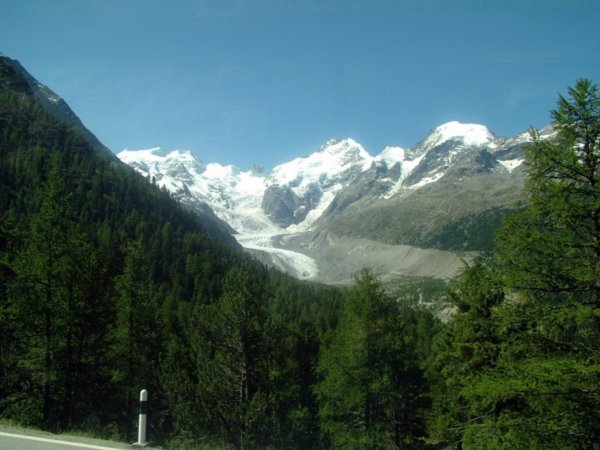 Beautiful Bernina Glacier