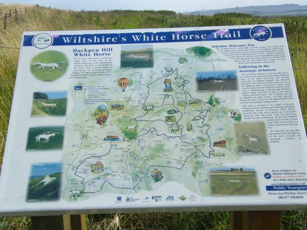 White horse trail map