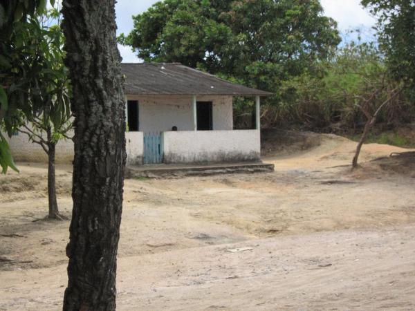 Ould house near the beach