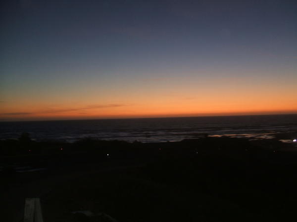 Sunset at Back Beach