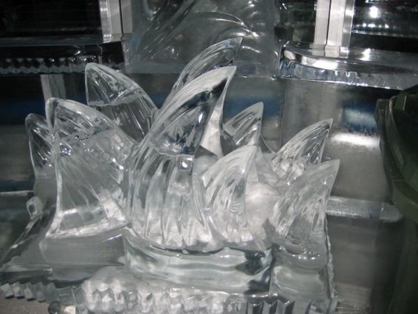 Opera House Ice Sculpture