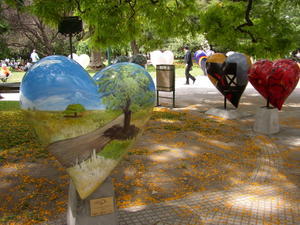 Heart of Buenos Aires - St. Martin square