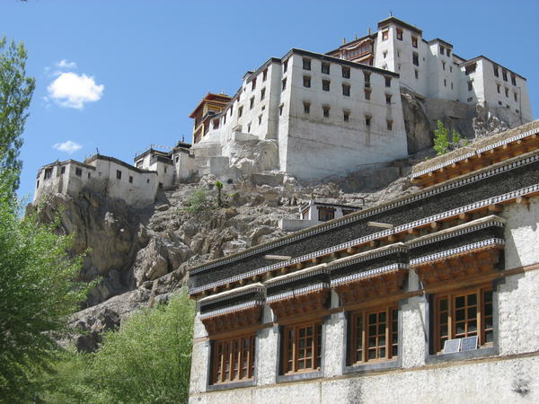 Spitok Gompa from the School HQ