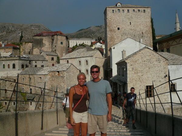 On the Stari Most, looking the other way