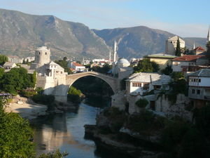Picture postcard Mostar, Bosnia