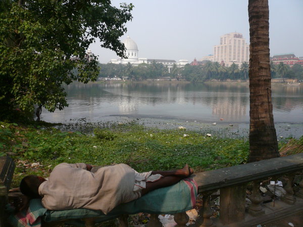 Reality for many people in Calcutta