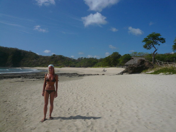 Our favourite beach, and one of the best we´ve seen in Central America.