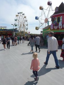 The Ferris Wheel on Santa Cruz pier