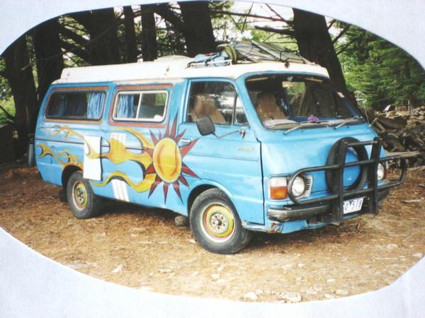 Sunny . Our Cool Campervan!!