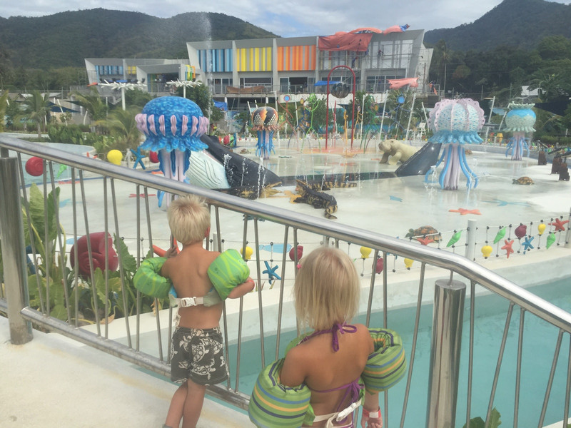 The water park