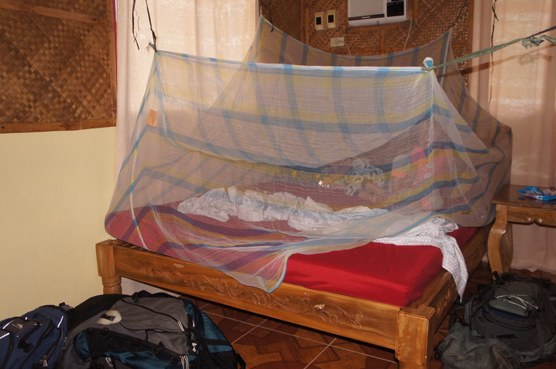 First time sleeping in a mosquito net