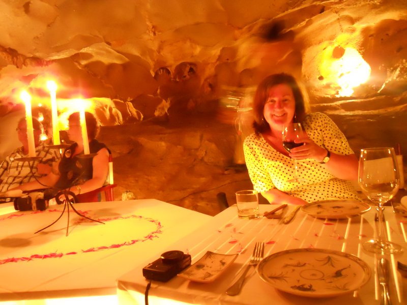Dinner in the cave