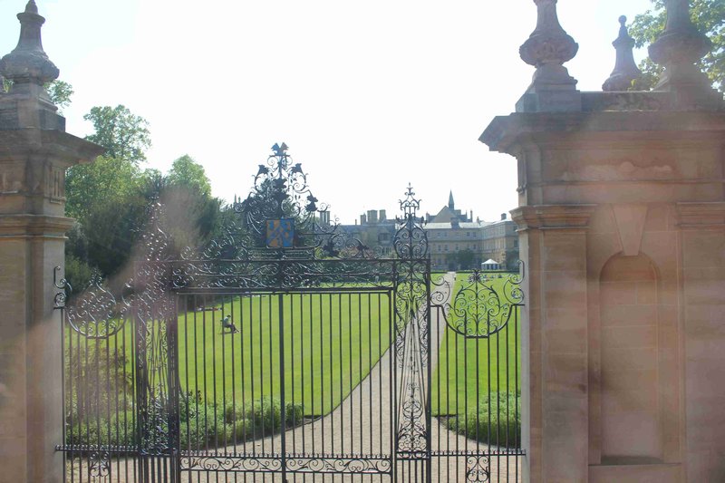 The gates used in Brideshead Revisited.