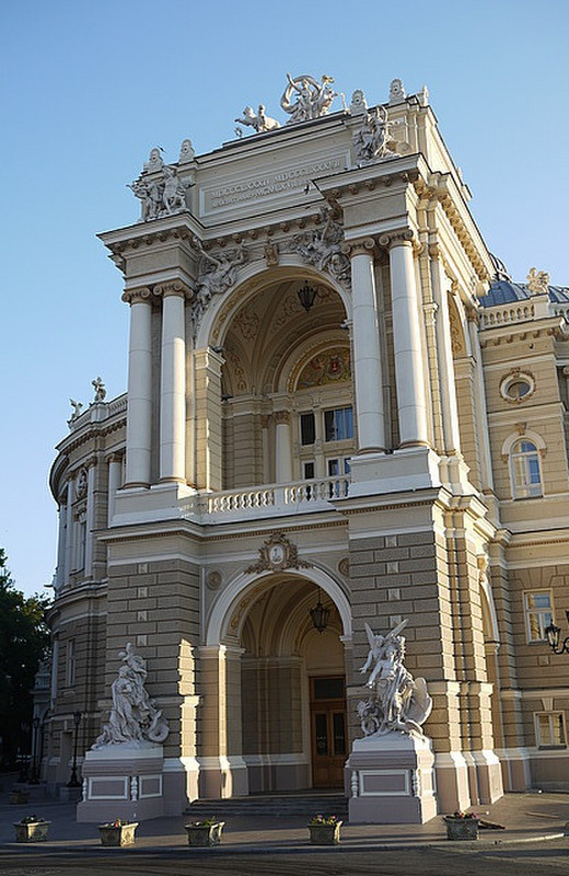 The Odessa opera House ,at 6am