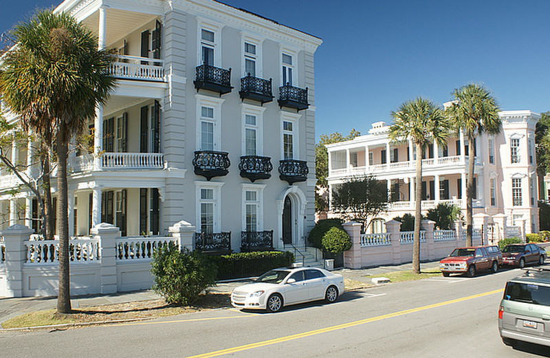 Typical Charleston architecture