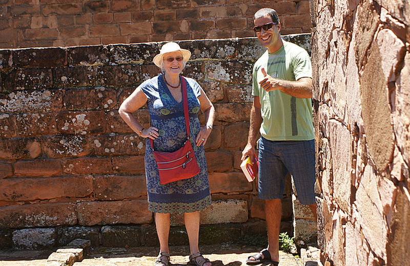 Liz and our guide