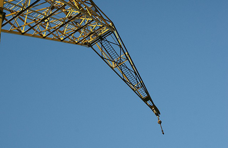 A crane - obviously