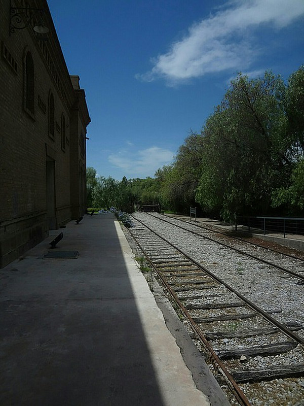 The winery&#39;s own railway siding