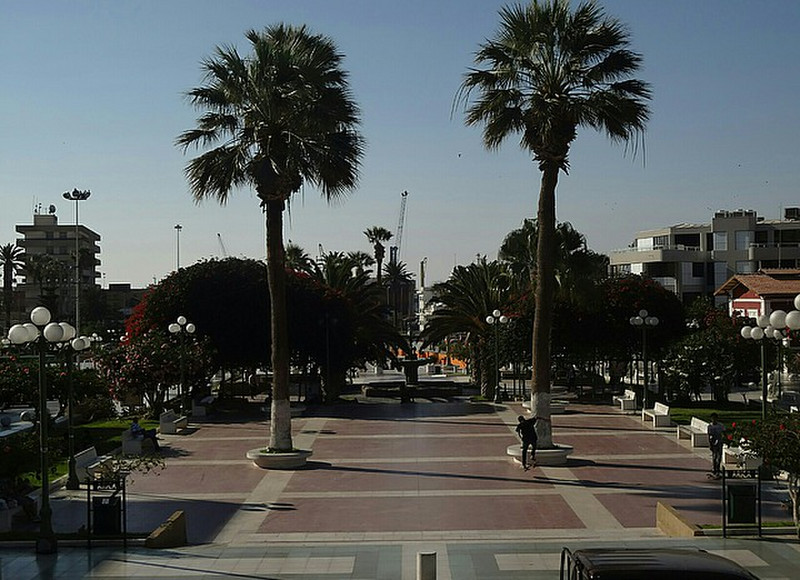 One of Arica&#39;s Plazas.