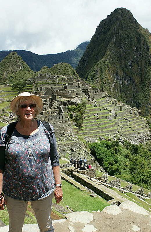 the second day at Machu Pichu - sun and color