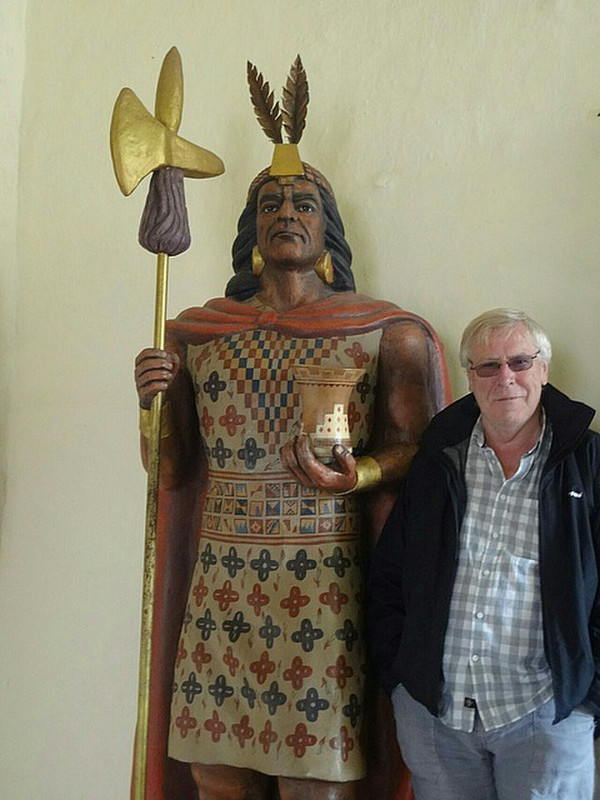 Peter and an Inca