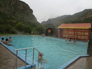 Hot springs swimming pool