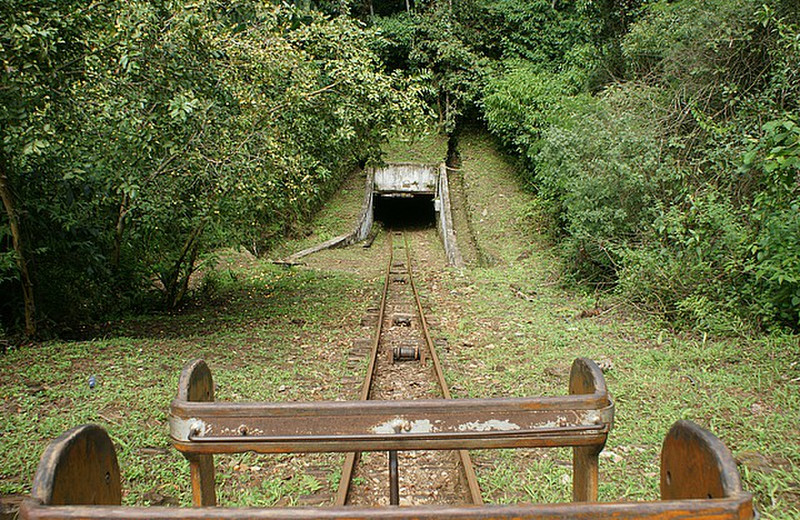 Entrance to the gold mine 