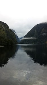 A cloudy and moody Doubtful Sound